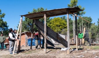 EL MUNICIPIO DESALOJ UN TERRENO USURPADO